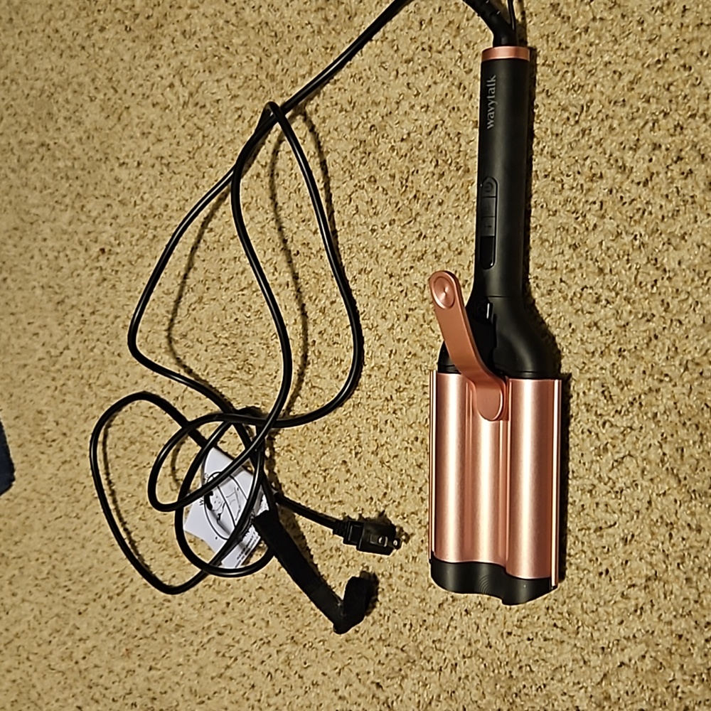 Wave hair iron